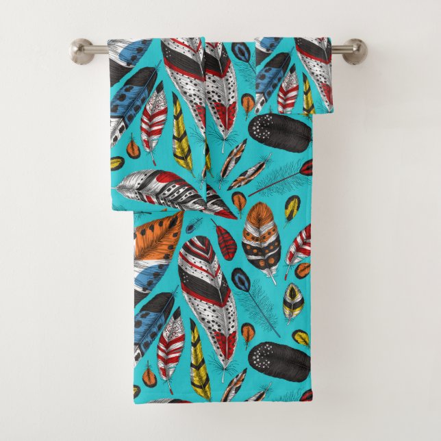 Plumas coloridas (In situ)