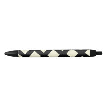 Plumas de Entramado (Crema y Negro)