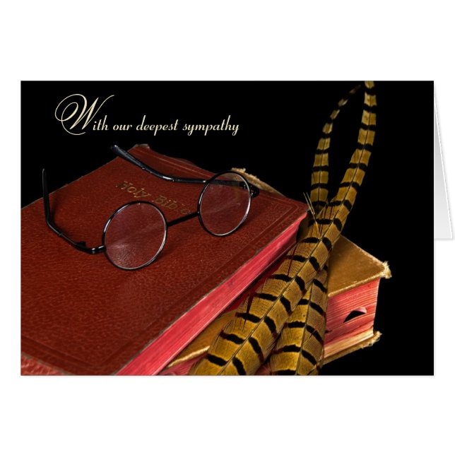 plumas de faisán simpático en la Biblia (Anverso (Horizontal))