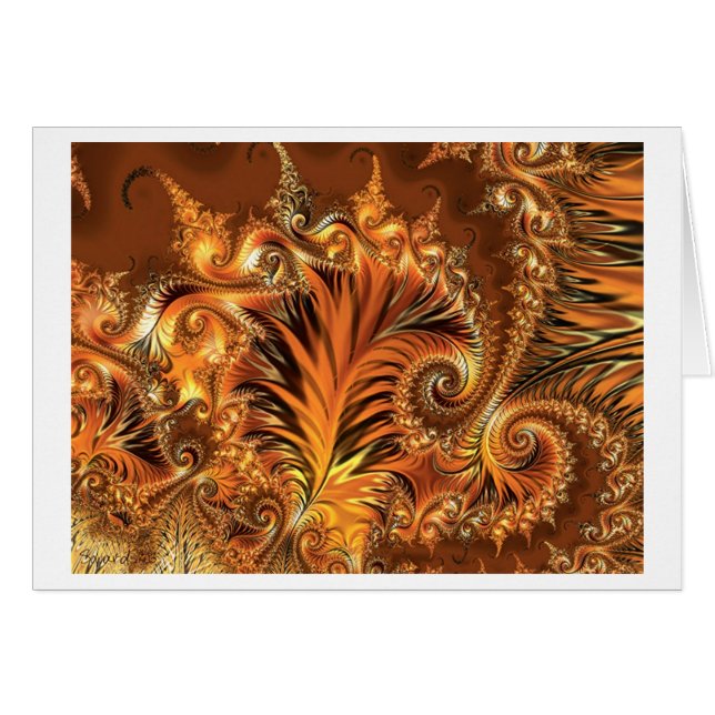 Plumas de oro (Anverso (Horizontal))