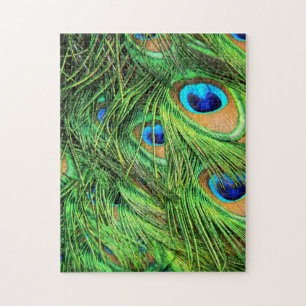 Plumas de Pavo Real Rompecabezas Difícil