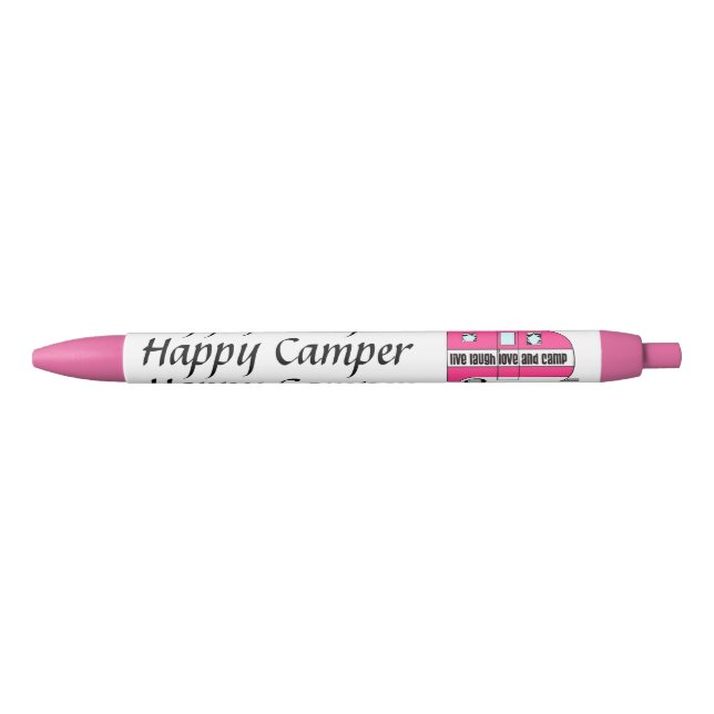Plumas de tinta "Happy Camper" (Anverso)