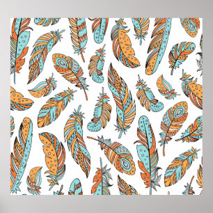 Plumas decorativas: Arte Vintage de mano