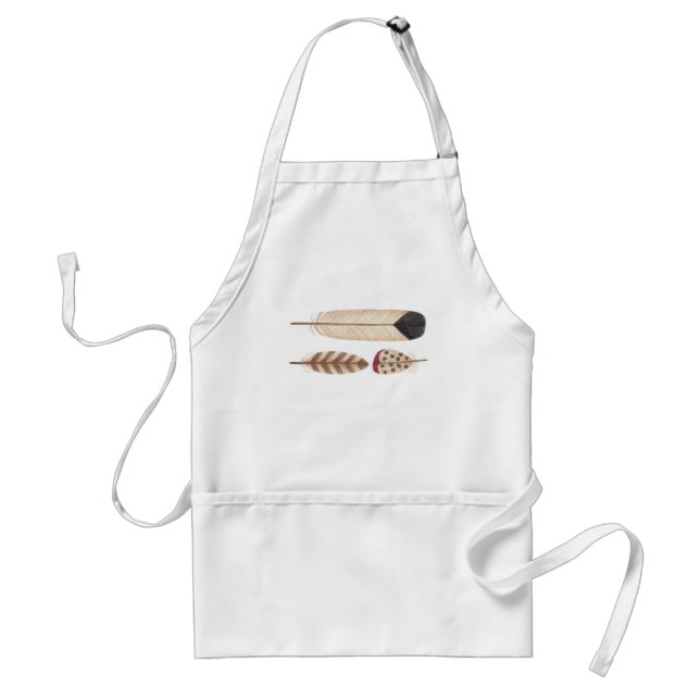 Plumas - delantal (Frente)