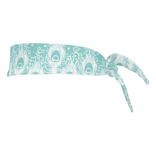 Plumas suaves del pavo real (Girar 90)