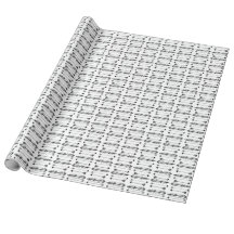 Plumas y papel de embalaje simples de las flechas