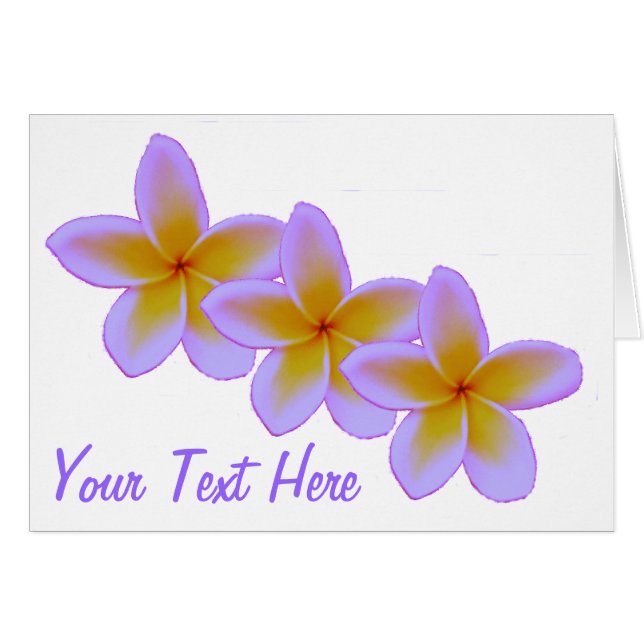 Plumeria (Anverso (Horizontal))