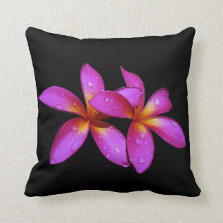 Plumeria en el Cojín decorativo