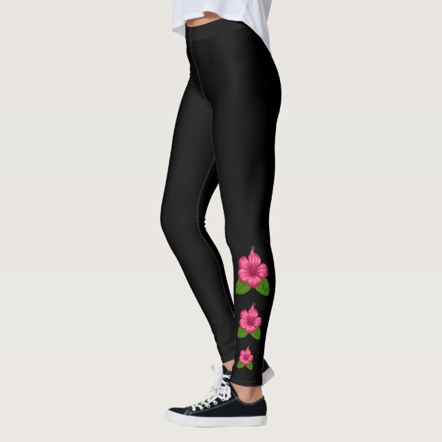 Plumeria Leggings (Izquierda)