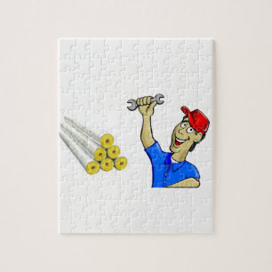 Plumero de rompecabezas de Jigsaw