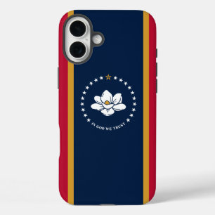Plus Bandera de Mississippi del Funda Mate iPhone 16 Pl