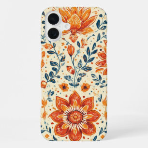 Plus Explosión Retro Bloom - Funda para IPhone 16