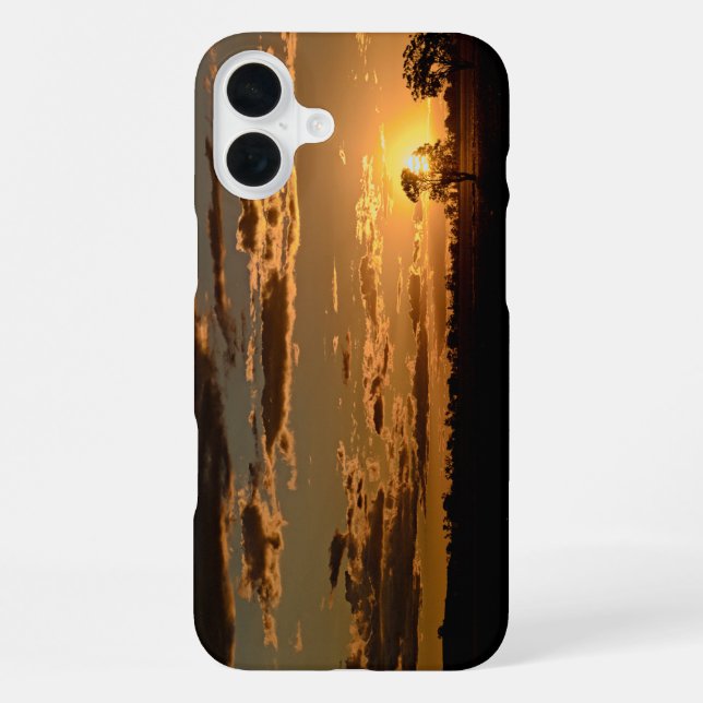 Plus Funda ajustada para iPhone 16 Plus, brillante (Reverso )