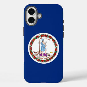 Plus Funda para Apple iPhone 16 Plus, bandera de Virgin
