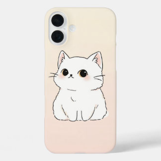 Plus Funda para iPhone 16 de Cat Lover suave y elegante