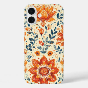 Plus Retro Bloom Burst - Funda IPhone 16