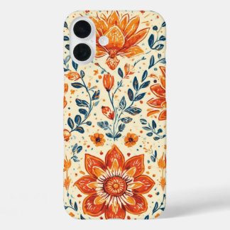 Plus Retro Bloom Burst - Funda IPhone 16