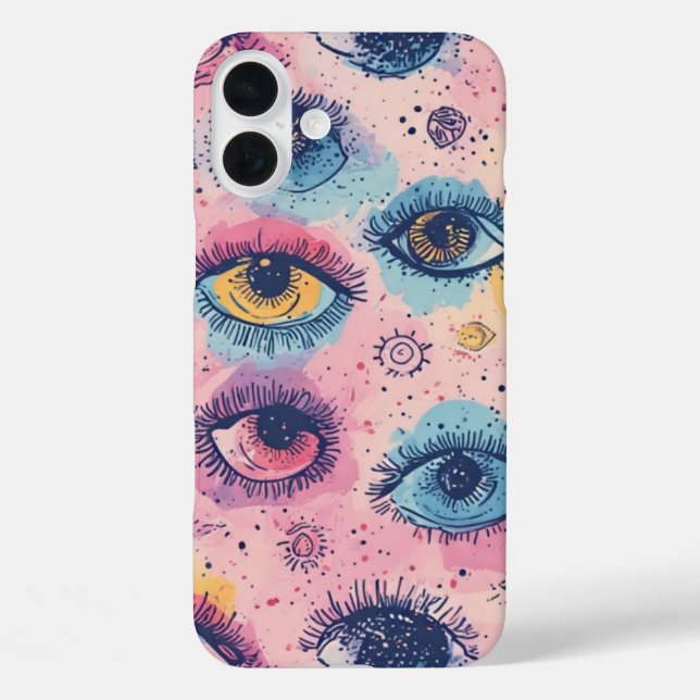 Plus Tercer Bloom ocular - Funda IPhone 16 (Reverso )