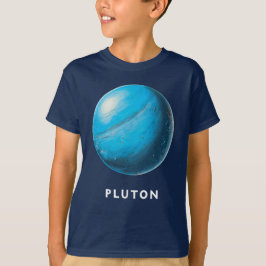 Plutón / Plutón - Camiseta de té planetario clásic