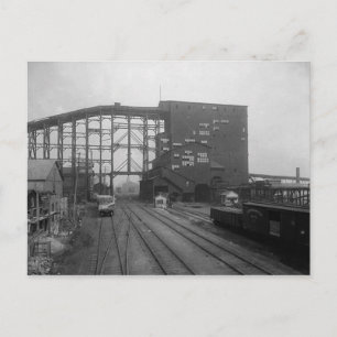 Plymouth Pa. Postal de Breaker de carbón