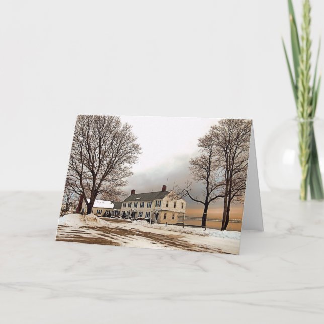 Plymouth Yacht Club - Tarjeta de Navidades (Anverso)