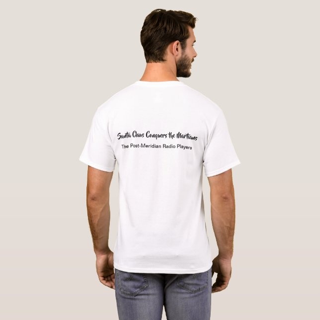 PMRP "Papá Noel conquistan camiseta de los (Reverso completo)