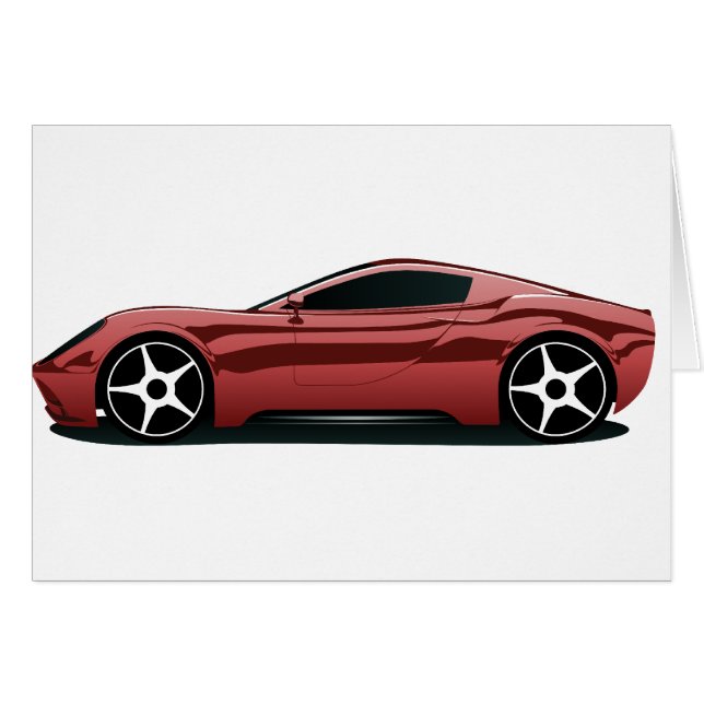Png rojo del coche deportivo (Anverso (Horizontal))