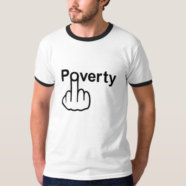 Pobreza de camisetas (Anverso)