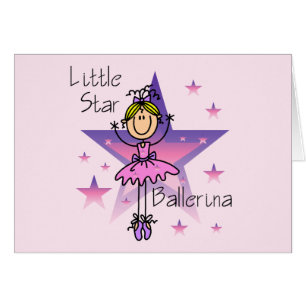 Poca bailarina de la estrella - pelo rubio