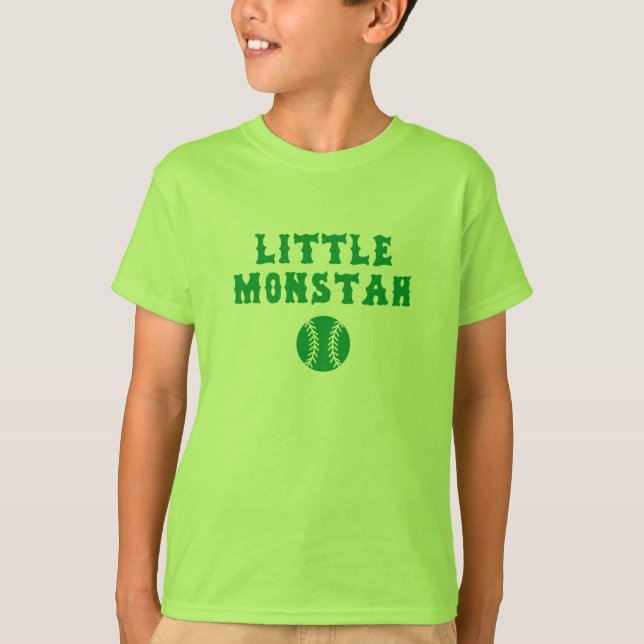 Poca camisa verde de los niños de Monstah (Anverso)