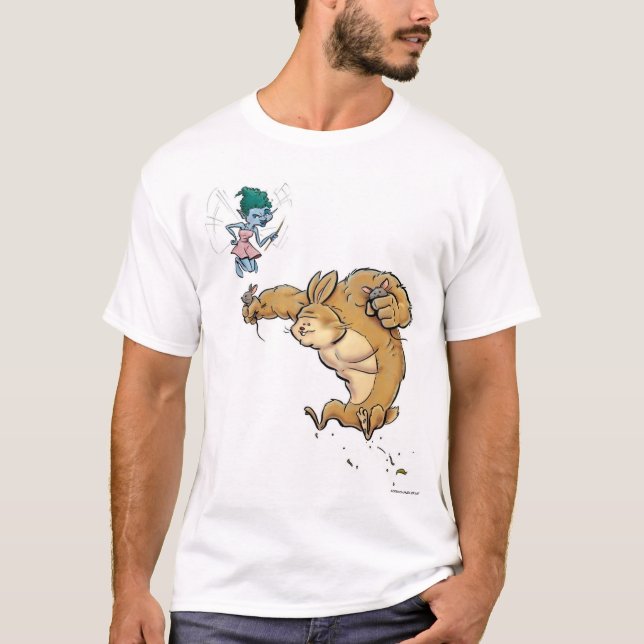 Poca camiseta de Fufu del conejito (Anverso)