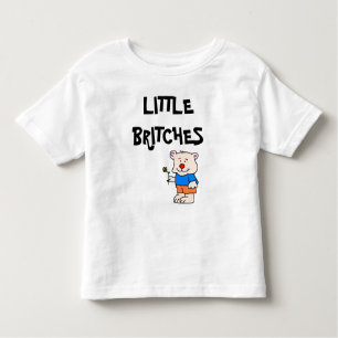 Poca camiseta de los niños del Britches