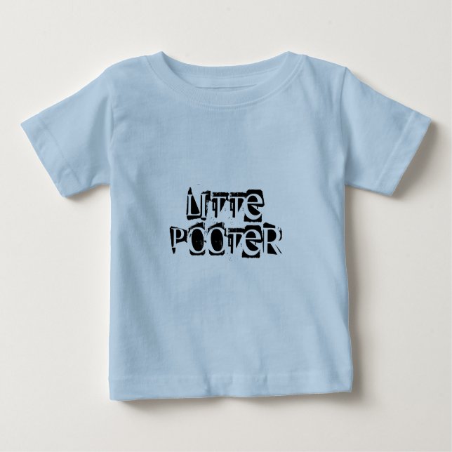 Poca camiseta del bebé de Pooter (Anverso)