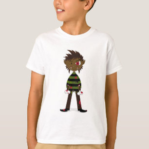 Poca camiseta del hombre lobo de Halloween