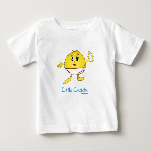 Poca camiseta del niño/del niño de Laddu (Anverso)