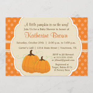 Poca invitación del fiesta de Baby Shower de la