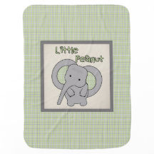 Poca manta del bebé del cacahuete