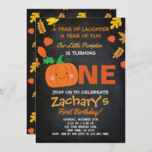 Poca primera invitación del cumpleaños de la