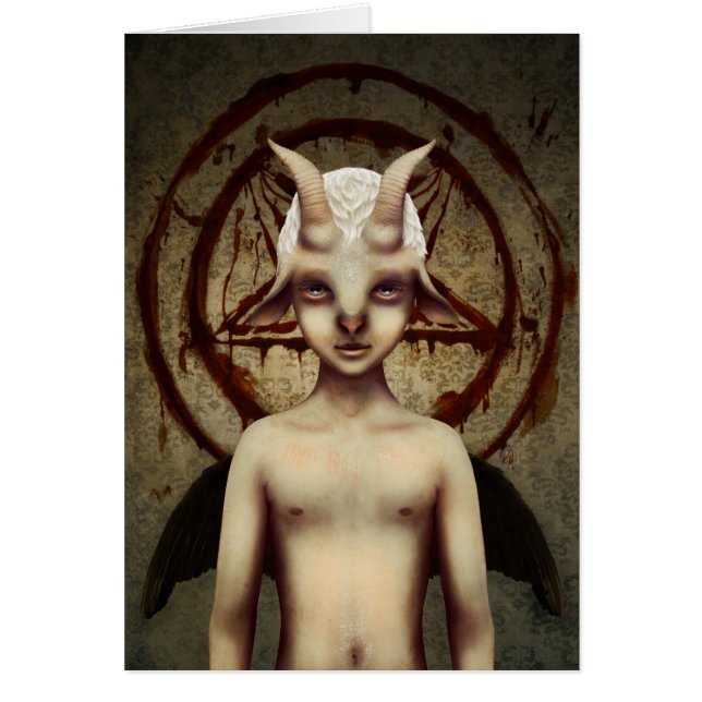POCA tarjeta de BAPHOMET (Frente)