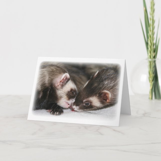 Poca tarjeta de felicitación del "amor" de Dooks (Anverso)