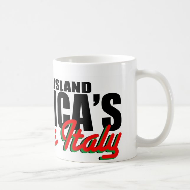 Poca taza de Italia de América (Derecha)