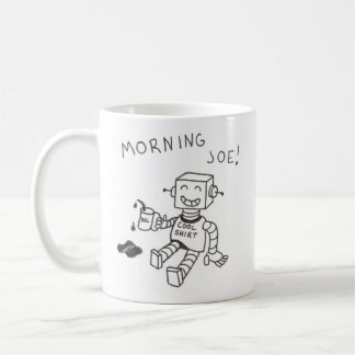 Poca taza de Joe del robot