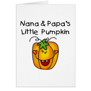 Pocas camisetas de la calabaza de Nana y de la