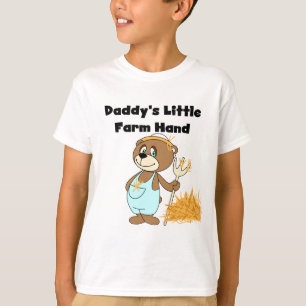 Pocas camisetas y regalos de la mano de la granja