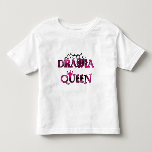 Pocas camisetas y regalos de la reina del drama (Anverso)