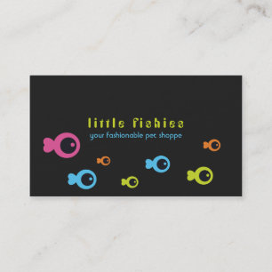 Pocas tarjetas de visita de Fishies