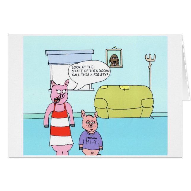 Pocilga de cerdo (Anverso (Horizontal))