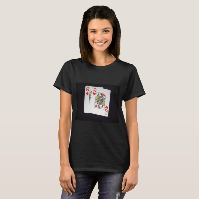 Pocket Queens, camiseta para damas (Anverso completo)