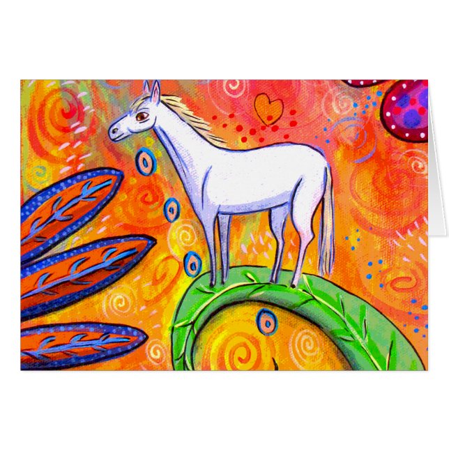 Poco caballo de la magia blanca (Anverso (Horizontal))