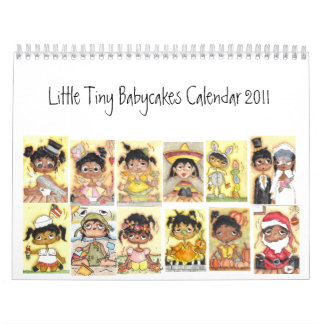 Poco calendario minúsculo 2011 de Babycakes